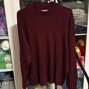 Men's Burgundy Sweater